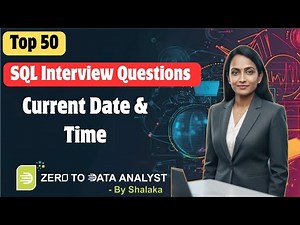 SQL Current Timestamp Tutorial 🔥 | Get Current Date & Time in SQL (Easy Guide)
