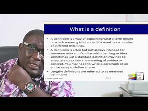 UGRC 110: SESSION 6 - METHODS OF PARAGRAPH DEVELOPMENT