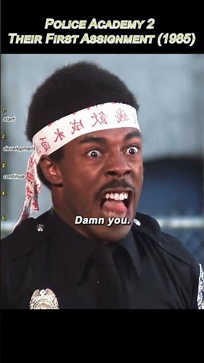 Police Academy 2: Their First Assignment (1985) | Bruce Lee Imitation Gone Wild