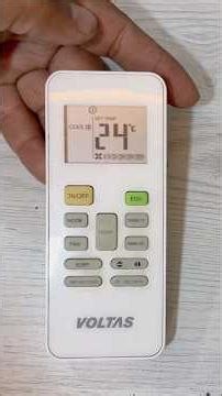Voltas Inverter Ac Remote Ke Features #shortvideo #tecnician #facebook #shorts #subscribe #reels