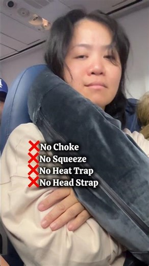 Ditch the U Shaped Pillow | Travel Pillow That Supports Head and Body To Stop Neck Pains
