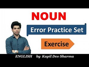 Noun Error Practice Set 80 Questions English by Kapil Dev Sharma
