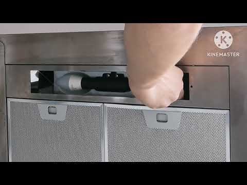 How to replace light bulb on SMEG extractor hood