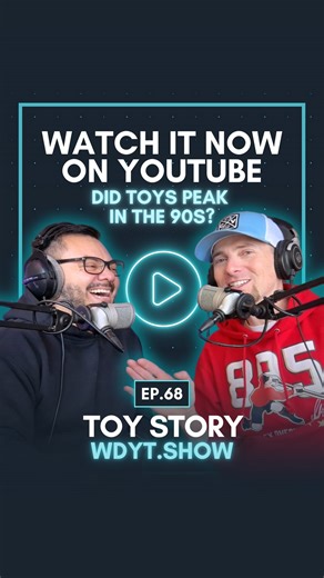 WDYT?! Podcast | Did toys peak in the ’90s? 🤔🧸 We’re talking screaming guitars, disembodied hands, and the kind of toy commercials that taught kids how to... | Instagram