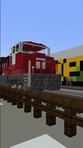 UP 1988 "Katy" Heritage Unit Leading MRVWC! | Minecraft Create Mod Freight Train.