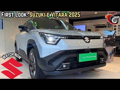 2025 Suzuki e-Vitara In-Depth Tour: Unveiling Suzuki's New Electric SUV