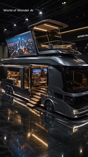 Ultimate Mobile Creator Studio on Wheels — Future RV Concept
