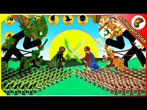 NEW DUEL! I Summoned the EPIC FINAL BOSS (Leafy vs Savage XIPHOS) | Stick War Legacy | Animugen2048