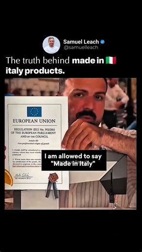 €20 Bag From China → ‘Made in Italy’? Here’s the Legal Trick