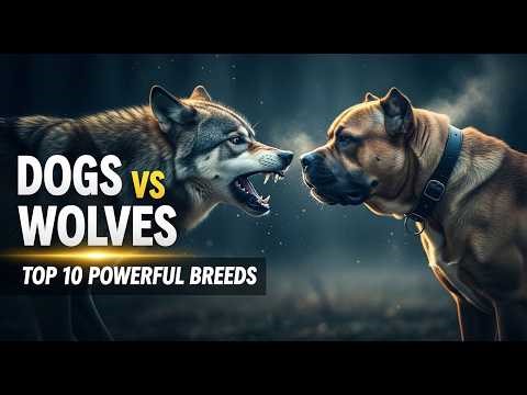 Dogs That Can Beat Wolves | 10 Powerful Dog Breeds In The World