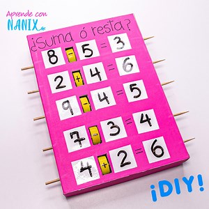 66K views · 1.9K reactions | ¿Sumas o restas? Increíble juego para identificar los signos. | Aprende con Nanix | Facebook