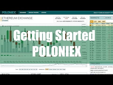 How to Get Started at Poloniex Online Cryptocoin Bitcoin Exchange