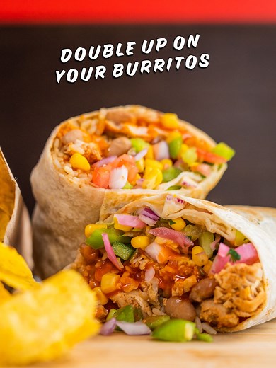 Fix those back problems with a double order of burritos #barburrito #burritos #canada