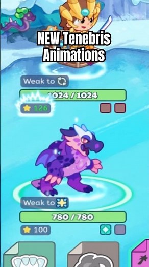 Prodigy Math Game | *NEW* Tenebris Animations! #shorts #prodigymathgame
