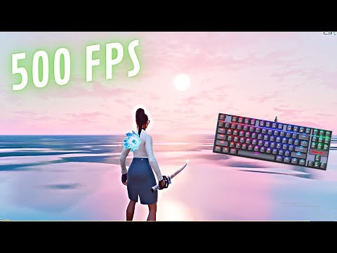 Fortnite Smooth 500 FPS Gameplay