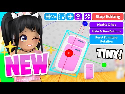 HOW TO USE THE *NEW* BUILD MODE, RESIZE, XRAY & MORE in ADOPT ME UPDATE (roblox)