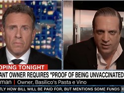 CNN's Cuomo vs. Anti-Vaccine Italian Restaurant Owner: "You Sound Like An Idiot"