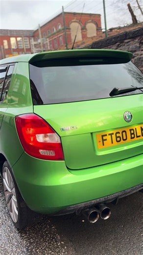 2011 Skoda VRS DSG 😮‍🔥 1.4 Petrol pushing 180BHP 75k miles | HPI clear Custom exhaust Vented discs red calipers Heko wind deflectors Android screen Would you daily this? 👀 #SkodaVRS #CarBuild #HotHatchLife