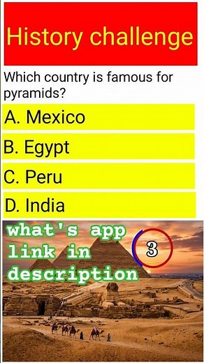 Which Country Is Famous for Pyramids? | Geography GK Quiz