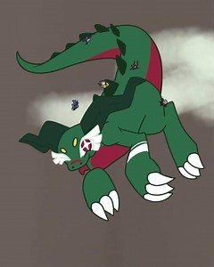 Guita falling with grace // Gachiakuta Animation meme