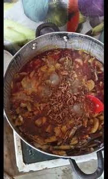 Cooking plantains the Nigerian way 🍌 #cooking #plantain #nigerianfood #foodie #kitchen