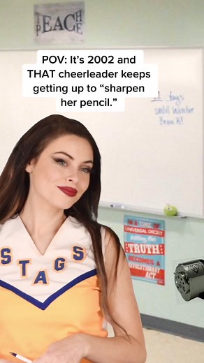 2002 Cheerleader POV: Sharpening Pencils & Game Day Excitement