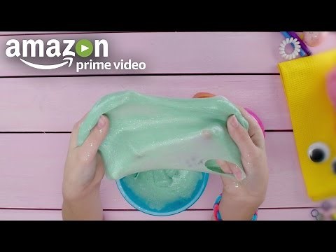How To Make Your Own Glitter Slime | Prime Video Kids