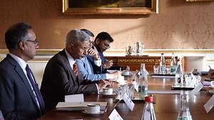 My opening remarks during meeting with FM @jnbarrot of France in Paris. 🇮🇳 🇫🇷 | Dr S. Jaishankar