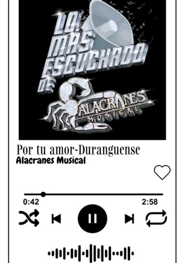 Por tu amor - Alacranes Musical (Duranguense)