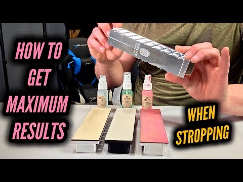 NEEVEKNIFECO Solid Aluminum Strops & How To Strop Like A Pro