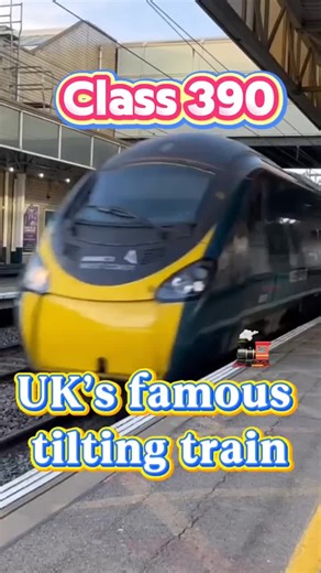 Discover the Art of the Class 390 Tilting Train