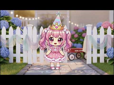 Strawberry Birthday Cake With Rainbow Sprinkles and a Chocolate Milkshake! Fun kids Party song!