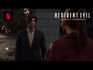 Leon se NIEGA a darle el CHIP a Claire *ESCENA FINAL* | Resident Evil Infinite Darkness