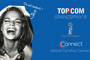 Un TOP COM d'Argent pour l'intranet du Groupe Carrefour by tequilarapido ! - tequilarapido. - agence Digitale