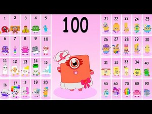 Numberblocks Sprunki Evolution Show(1- 100): Sprunki OC Numberblocks One to One Hundred | Animation