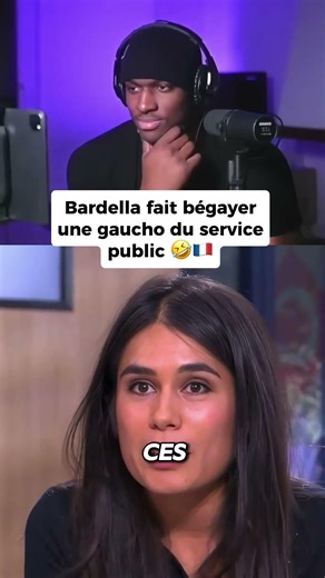He made him stutter completely 👏 #bardella #jordanbardella #rn #politics