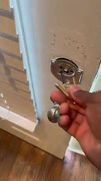 How to install Schlage Encode door lock