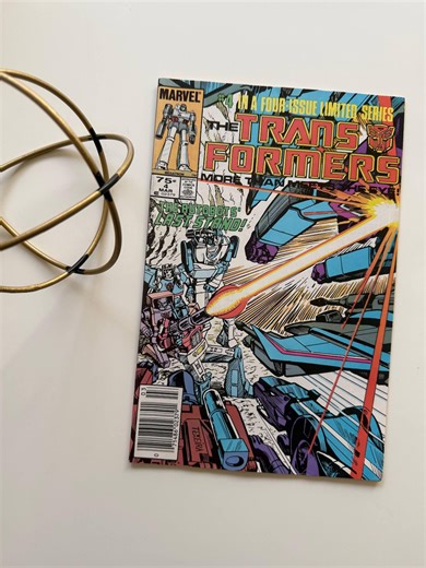 Transformers #4 (1985) Rare Newsstand - Comic Book | Shockwave Debut - Etsy UK