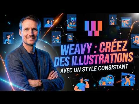 Weavy AI : créez des illustrations avec une consistance de style (worflow)