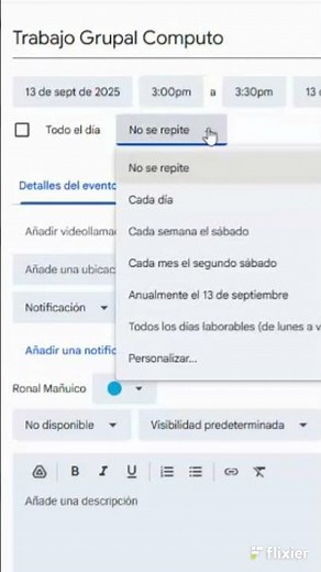 Have Google notify you of your events in minutes