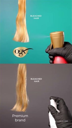 Salon-Grade Repair with OGX® Bond Protein Repair Heat Protect Spray
