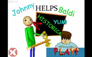 [Baldi's Basics Mod]Johnny帮助巴迪