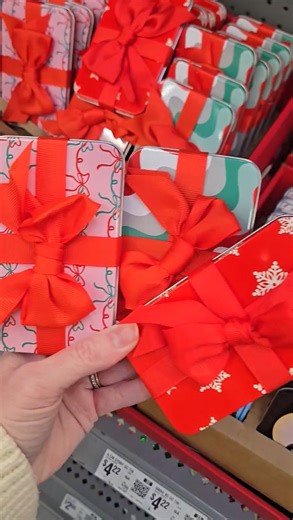 Comment GIFT and we’ll send you the links!🎁✨ Gifting cash or gift cards this Christmas? Walmart has the cutest festive tins, mini games, surprise cans, and more to add some fun and festive vibes to your gift! | Hip2Save