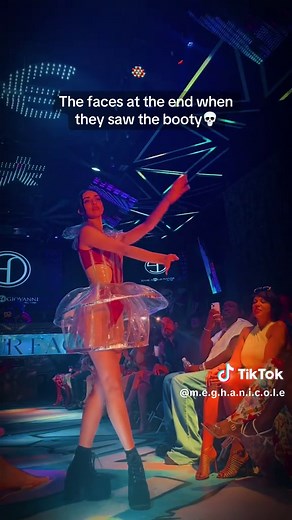 Miami Runway Show Featuring Ballerina Bubble Dress
