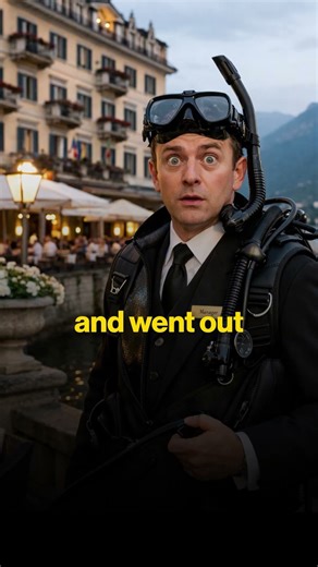 George Clooney lost his vintage glasses in Lake Como 😅
