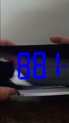 Alarm Clocks with Projection to display time on Ceiling