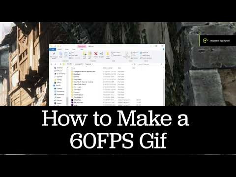 [Tutorial] How to Make A 60FPS Gif