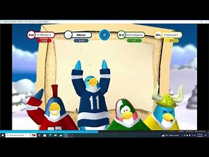 Club Penguin Game Day Wii gameplay #1: Team Blue Story Part 1/3