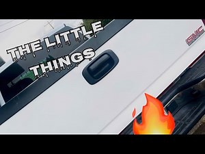 GMC Tailgate Latch Replacement!