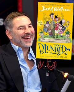 Vassos' daughter Mary earned every penny of that £2 for her glowing review of David Walliams' new novel 'The Blunders' 👏 #DavidWalliams #TheBlunders #ChrisEvansBreakfastShow #VirginRadioUK | Virgin Radio UK